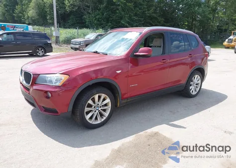 2013 BMW X3 xDrive28I z USA, uszkodzony, nr VIN 5UXWX9C51D0A10500